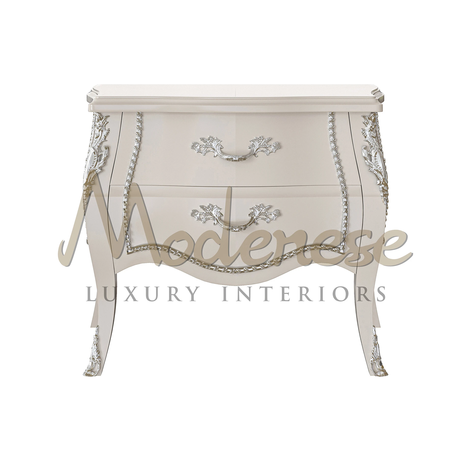 CONTEMPORARY FURNITURE Silver Grace night table