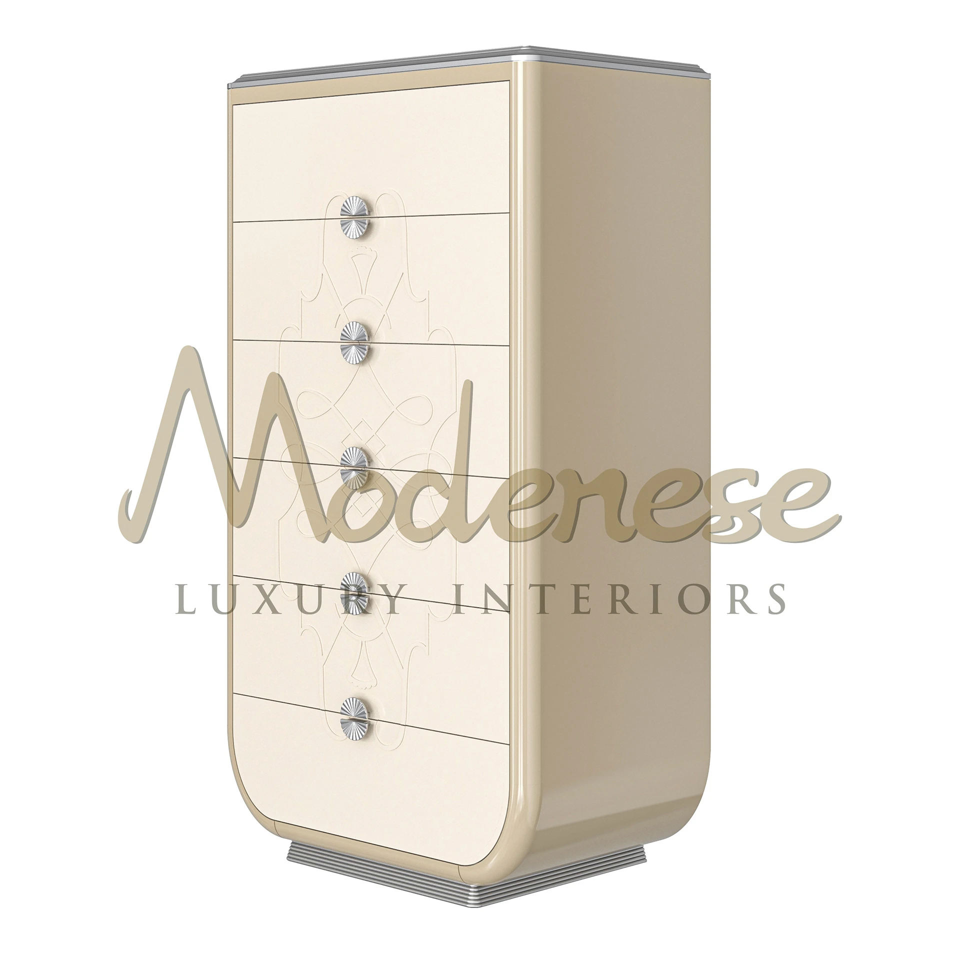 Artistic harmony chest of drawers