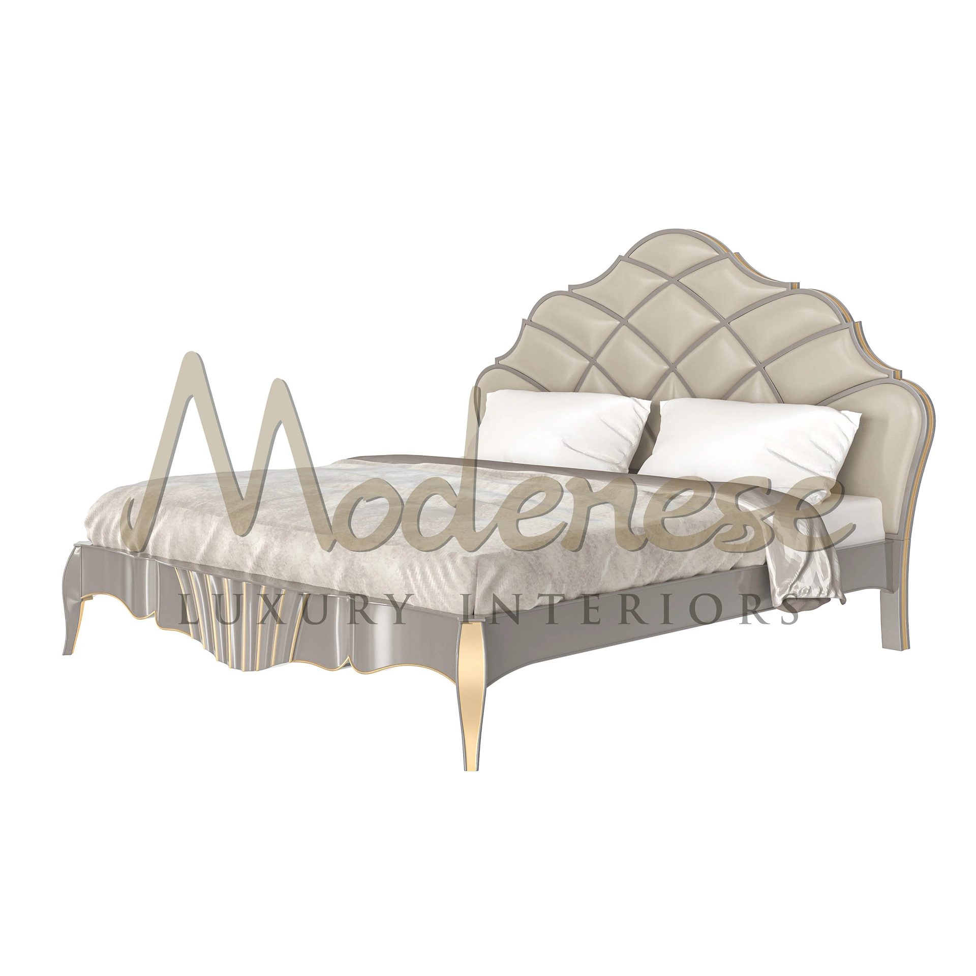 CONTEMPORARY FURNITURE Seashell double bed