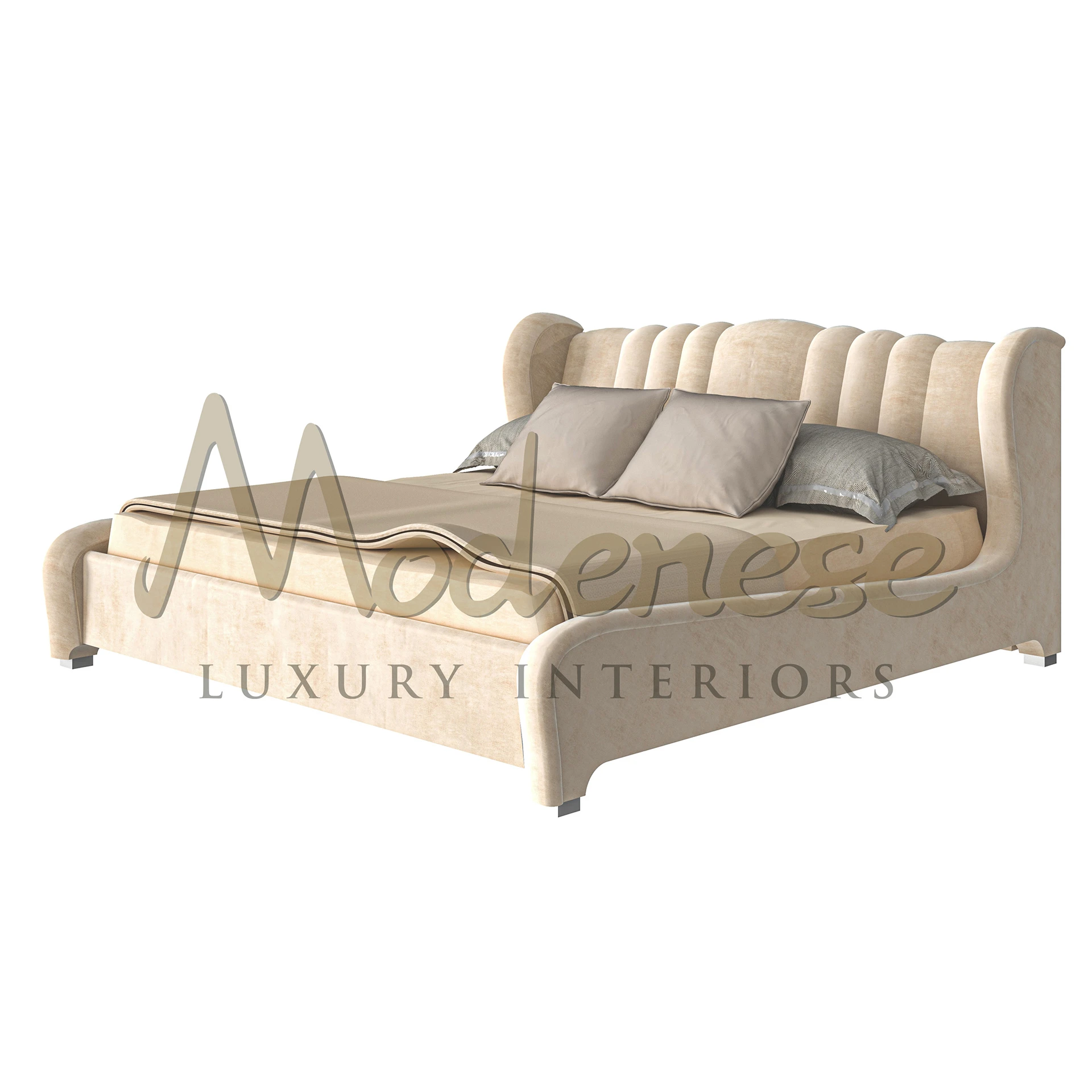 CONTEMPORARY FURNITURE Serenity wave bed