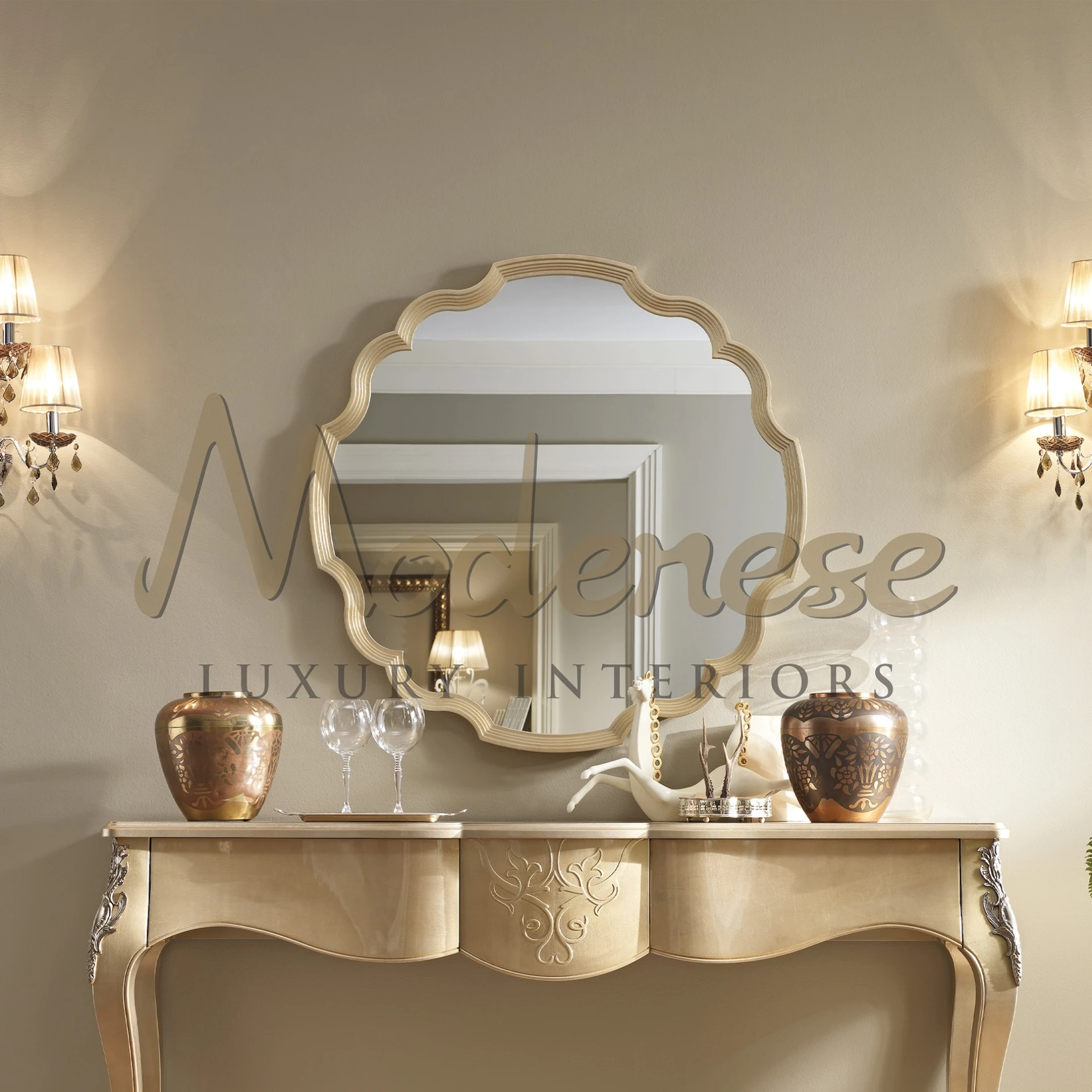 Serene Elegance Mirror