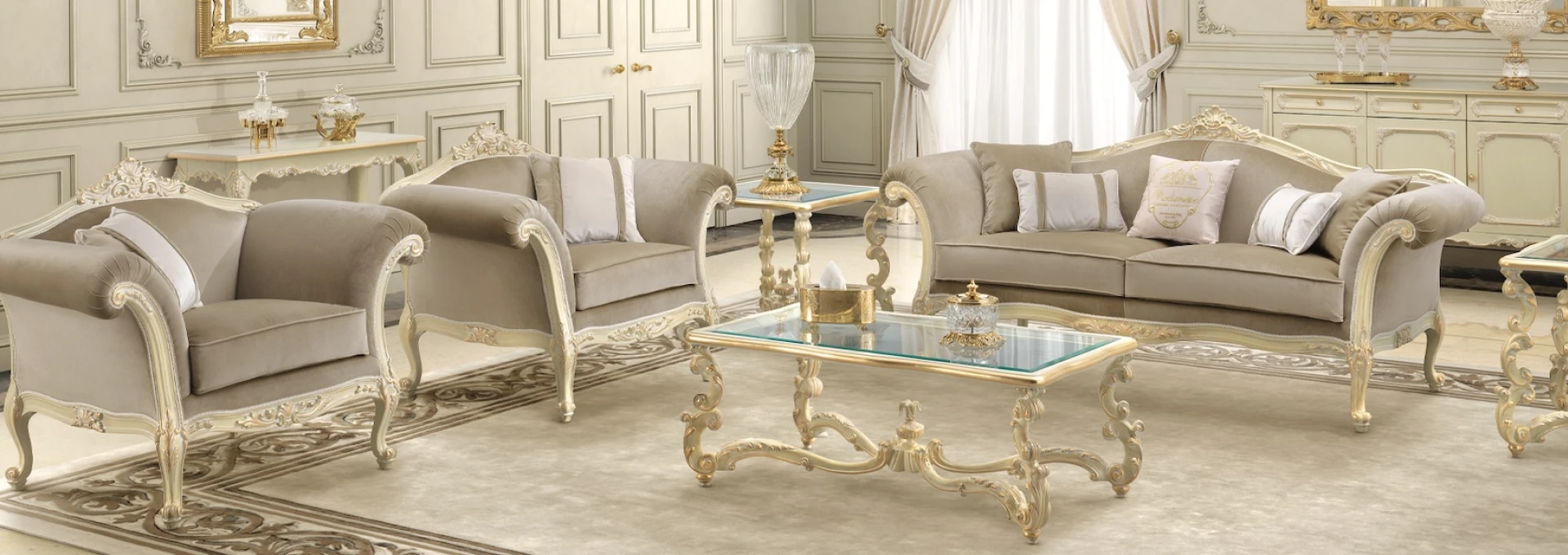 Creating a Luxurious Classic Living Room with Velvet Furniture