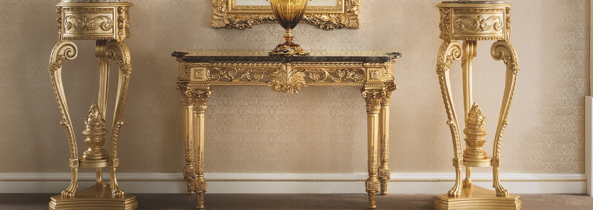 Creating Timeless Interiors with 24k Gold Leaf Décor