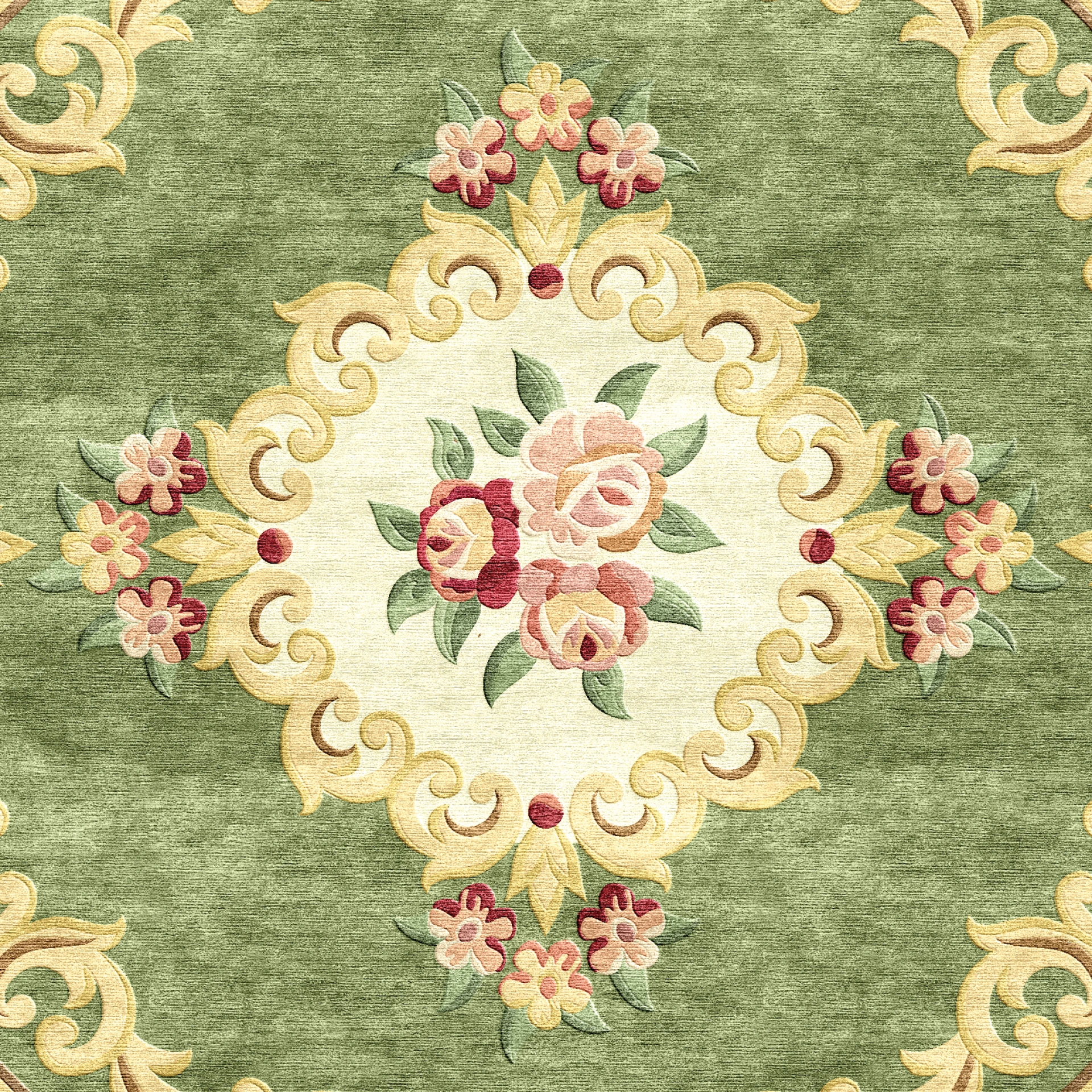 Emerald Elegance Rug