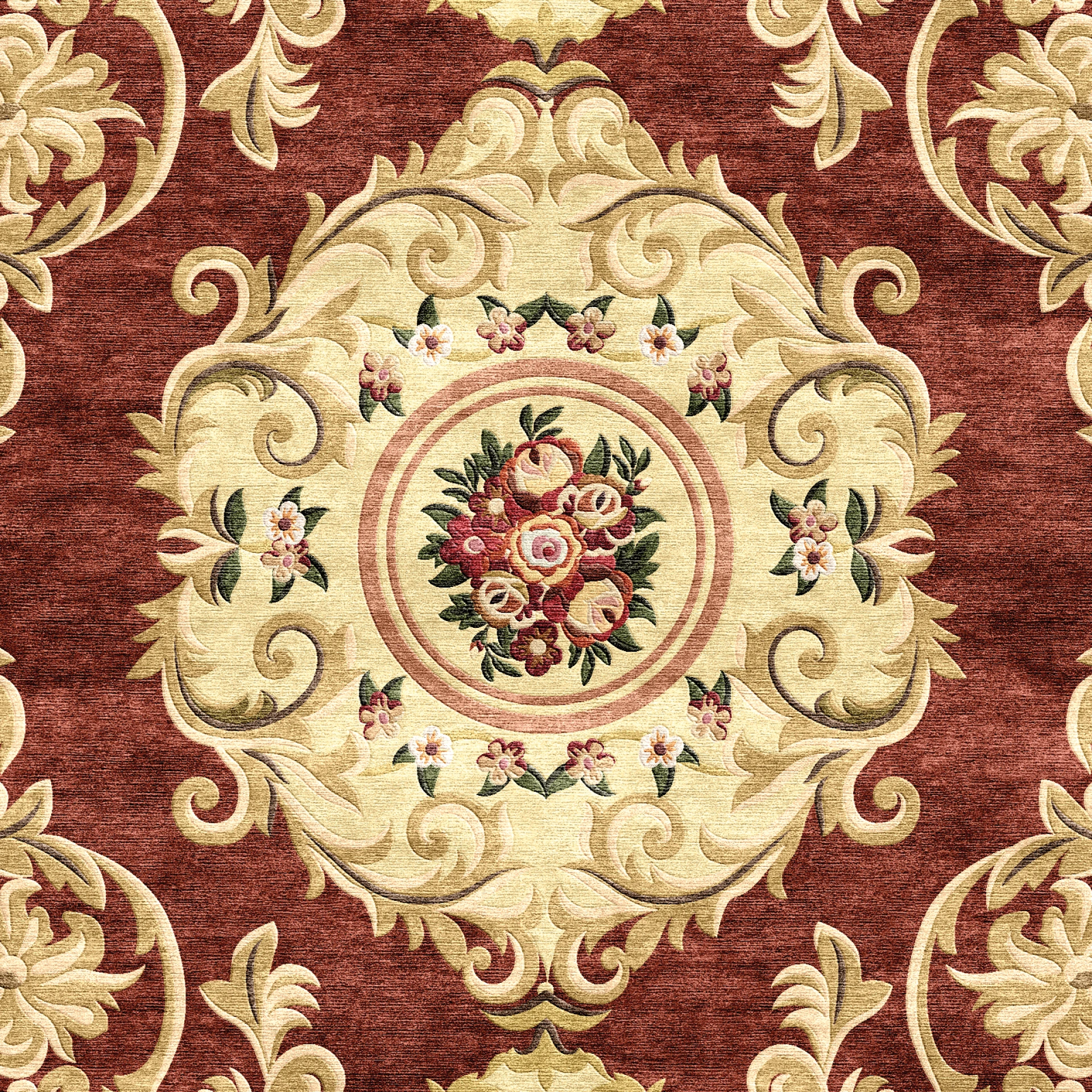 Baroque Blossom Rug