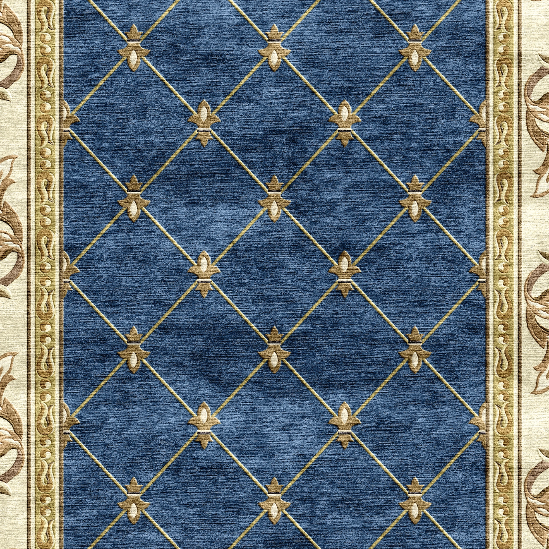 Royal Blue Rug