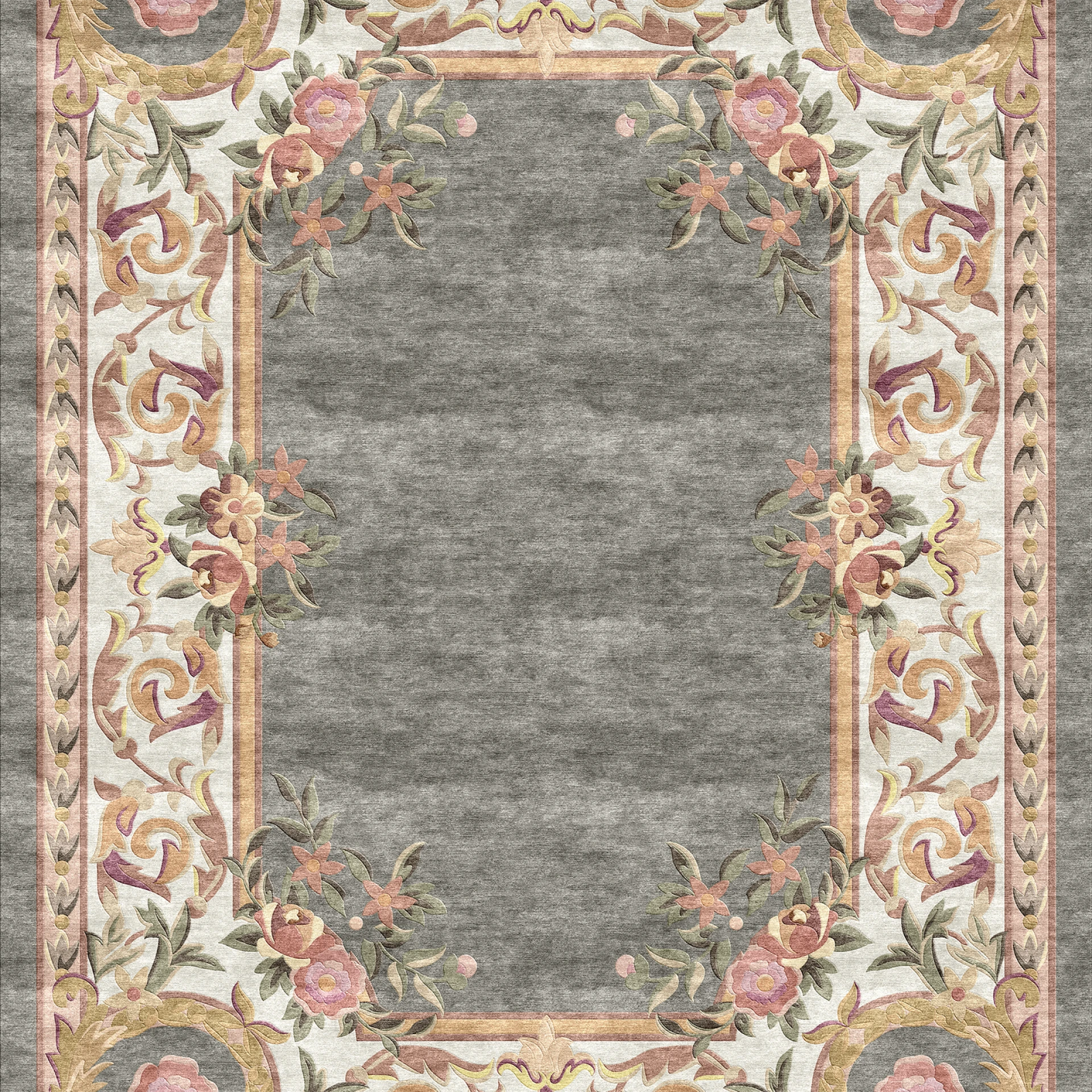 Grey Symphony Rug