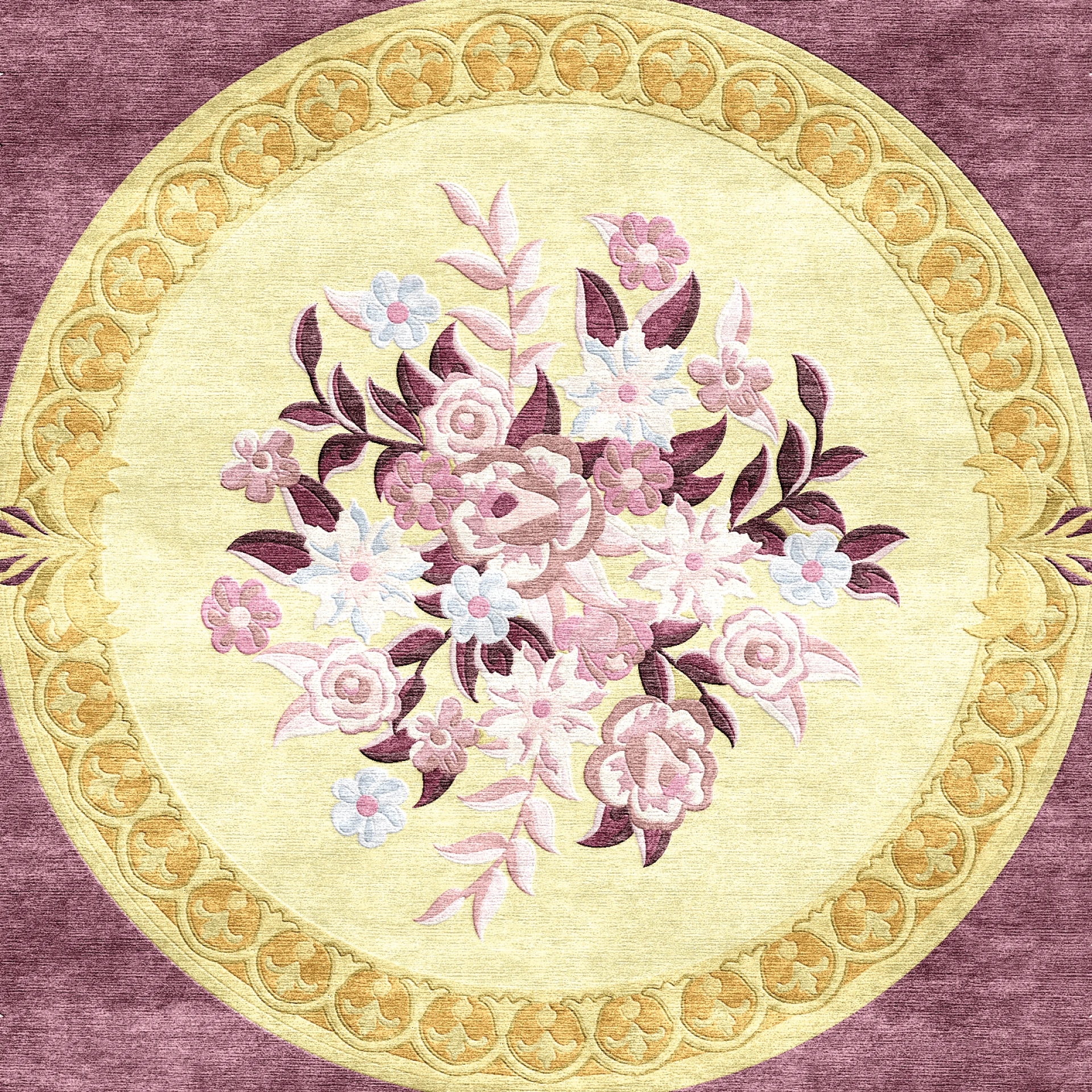 Pink Petals Rug