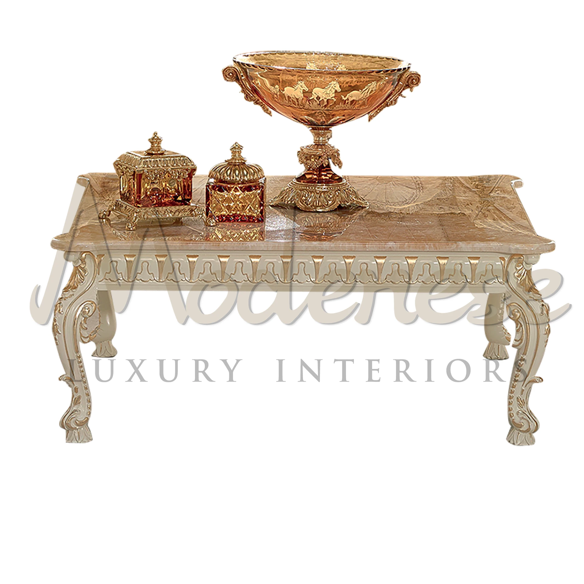 Luxury Honey Onyx Coffee Table, exquisite marble design